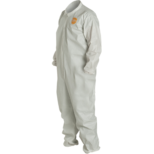 ProShield&reg; 60 Coveralls, Small, White, Microporous Sécurité Médic