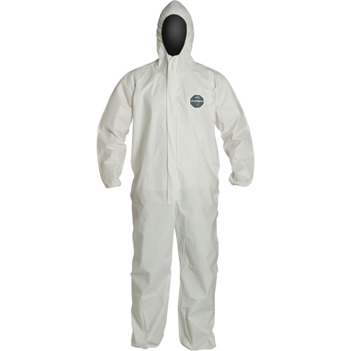 ProShield&reg; 60 Coveralls, Small, White, Microporous Sécurité Médic