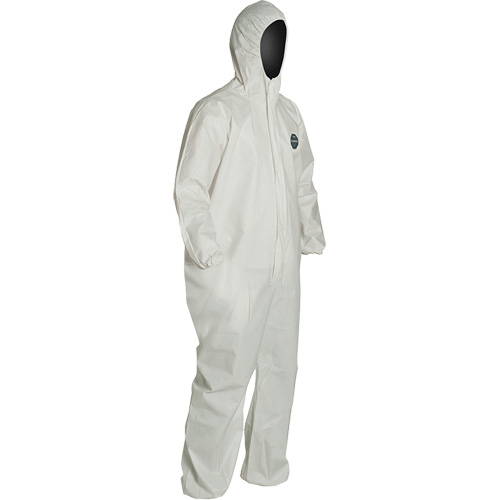 ProShield&reg; 60 Coveralls, Small, White, Microporous Sécurité Médic