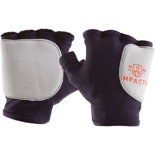 Gants de protection sans doigts paume/c&ocirc;t&eacute;, droit, T-petit, Paume en Su&egrave;de, Poignet &agrave; enfiler Sécurité Médic