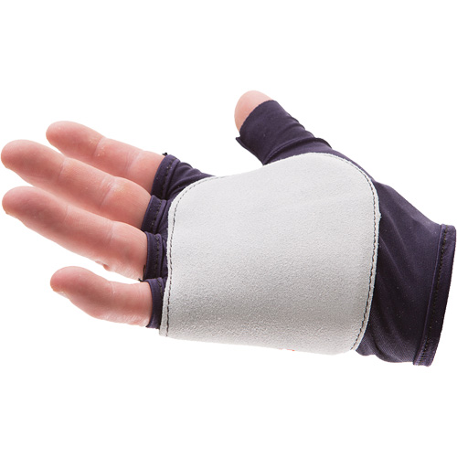Gants de protection sans doigts paume/c&ocirc;t&eacute;, droit, T-petit, Paume en Su&egrave;de, Poignet &agrave; enfiler Sécurité Médic