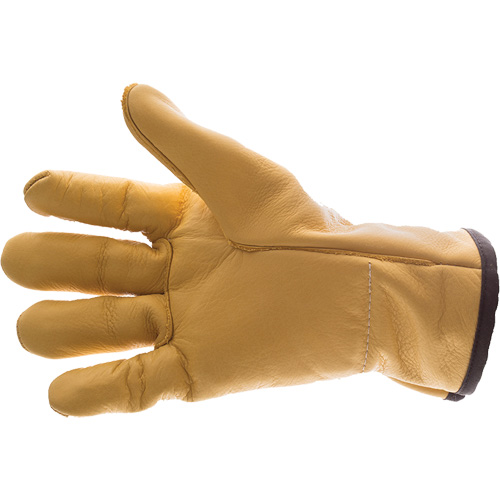 Anti-Vibration Leather Air Glove&reg;, Size X-Small, Grain Leather Palm Sécurité Médic