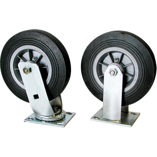 Extra Large Tote with 8" Wheels, 223 US gal. Capacity Sécurité Médic