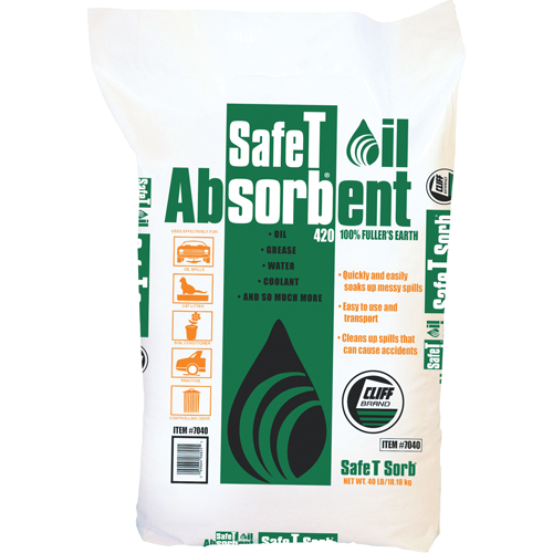 Safe T Sorb&reg; Premium Oil Absorbent Sécurité Médic