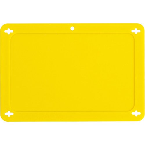 Blank Valve Tag, Plastic, 4-3/4" W x 3-1/4" H Sécurité Médic