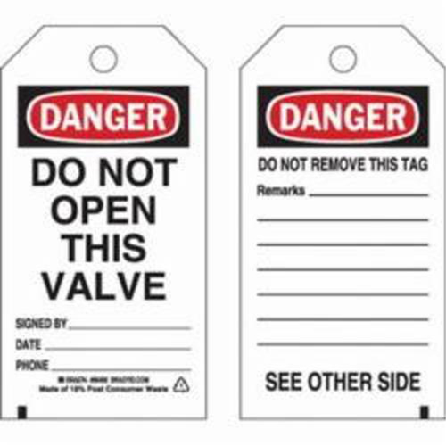 &eacute;tiquettes de s&eacute;curit&eacute; auto-plastifiantes, Polyester, 3" la x 5-3/4" h, Anglais Sécurité Médic