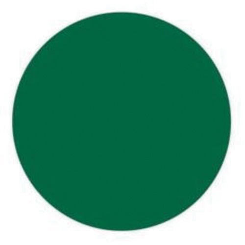 &eacute;tiquettes rondes inscriptibles, Cercle, 1,5" lo x 1,5" la, Vert Sécurité Médic