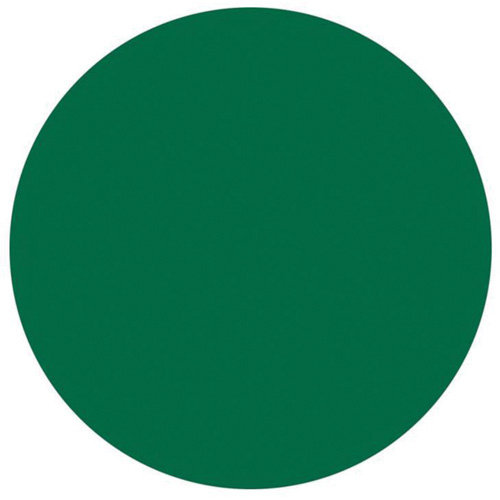 &eacute;tiquettes rondes inscriptibles, Cercle, 3" lo x 3" la, Vert Sécurité Médic