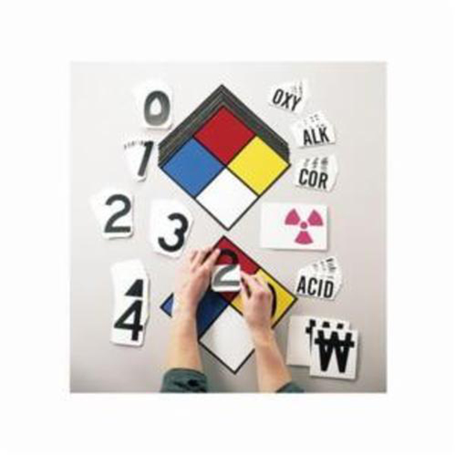 NFPA Placard System Kit Sécurité Médic