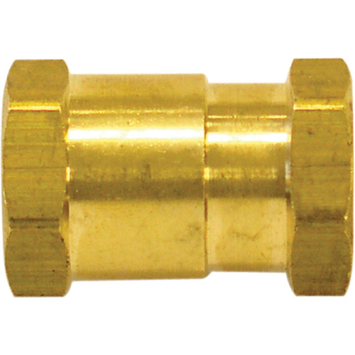 Female Hex Nipple, Brass Sécurité Médic