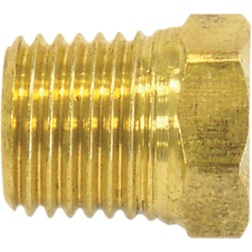 Pipe Plug (Hex Head), 1/8" Dia., Brass Sécurité Médic