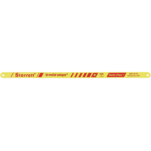 Lames pour scie &agrave; m&eacute;taux, Bim&eacute;tal, 12" (300 mm) lo, 18 dents par pouce Sécurité Médic