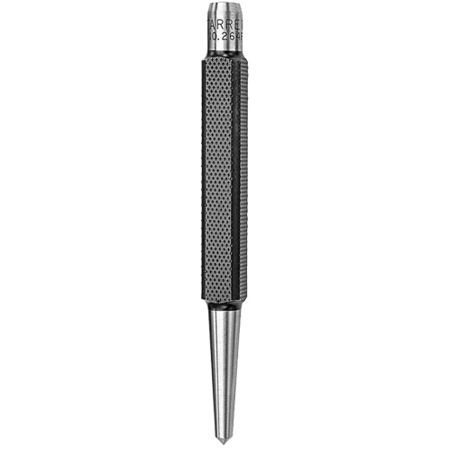 Centre Punch with Square Shank, 3/16" Dia., 7/16" Stock Size, 4-1/2" L Sécurité Médic