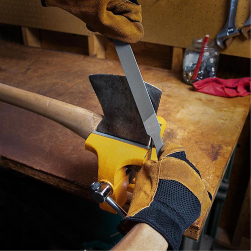 Sharpening File, Flat, 8", Single/Double Sécurité Médic