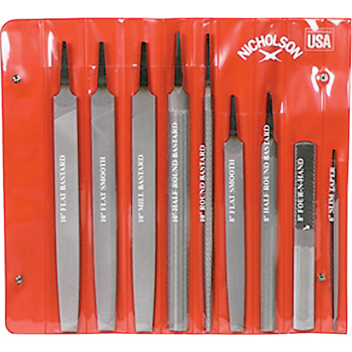 9-Piece Maintenance File Set, 9 Pcs Sécurité Médic
