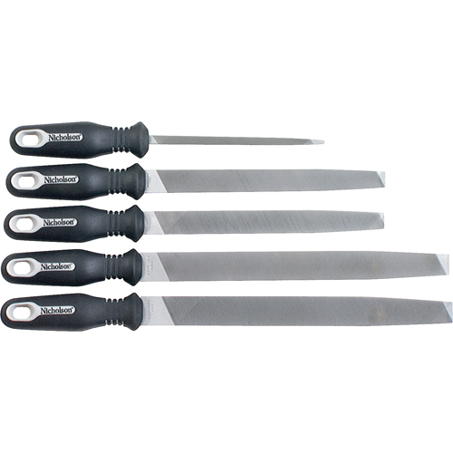5-Piece Ergonomic File Set, 5 Pcs Sécurité Médic