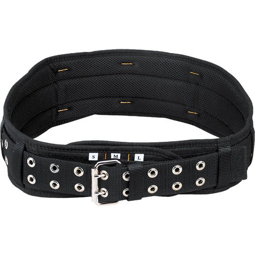 Ceinture de confort matelass&eacute;e de 5" de largeur, Nylon, Noir Sécurité Médic