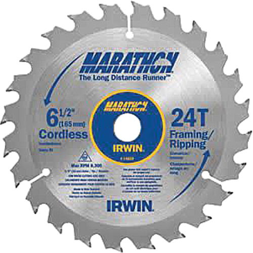 Marathon&reg; Saw Blades, 6-1/2", 18 Teeth, Plastic/Laminate/Wood Use Sécurité Médic
