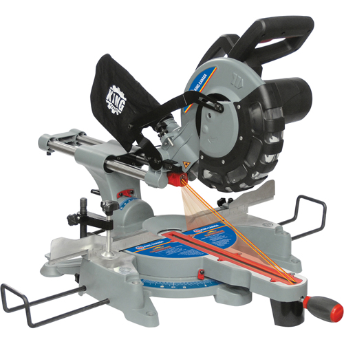 Scies &agrave; onglets combin&eacute;s 10" a/laser, 10", 15 A, 120 V Sécurité Médic