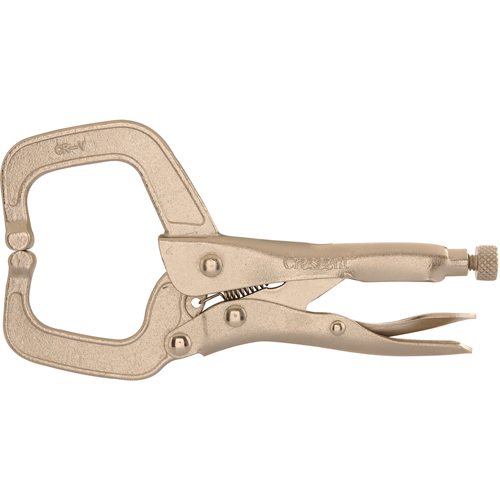 Locking Pliers, 6" Length, C-Clamp Sécurité Médic