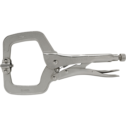 Locking Pliers, 11" Length, C-Clamp Sécurité Médic