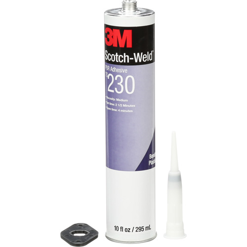 Scotch-Weld PUR Adhesive TS230, 10 oz., Cartridge, White Sécurité Médic