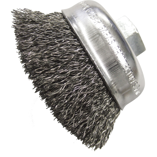 2-3/4" Crimped Wire Wheel Cup Brushes Sécurité Médic