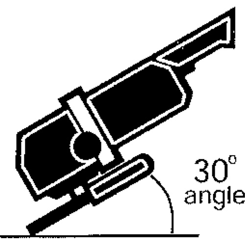 A24N Fast Grinding Wheel, 6" x 1/4", 7/8" Arbor, Aluminum Oxide, Type 27 Sécurité Médic