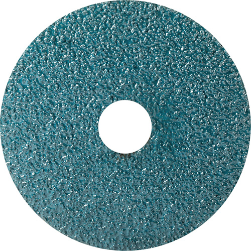 Blue Line Aggressive Grinding Fibre Disc, Zirconium, 24, 4-1/2" Dia x 7/8" Arbor Sécurité Médic