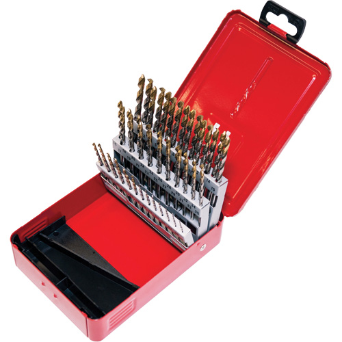 Jobber Drill Set, 60 Pieces, High Speed Steel Sécurité Médic