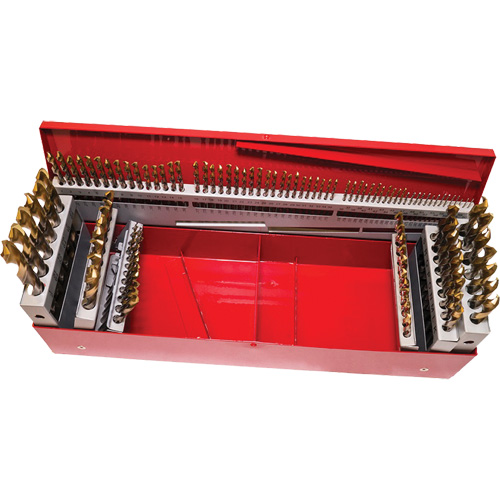 Jobber Drill Set, 115 Pieces, High Speed Steel Sécurité Médic