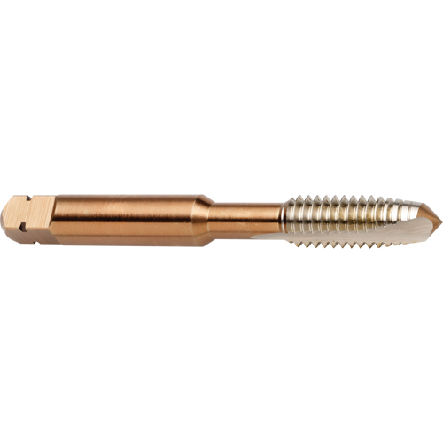 Spiral Point Tap, High Speed Cobalt, 3/8"-16 Thread, 2-15/16" L Sécurité Médic