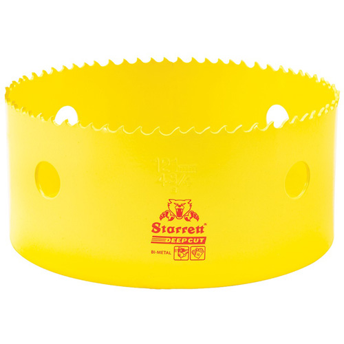 Bi-Metal Holesaw - 4-3/4", 4-3/4", 2" Depth of Cut, Bi-Metal Sécurité Médic