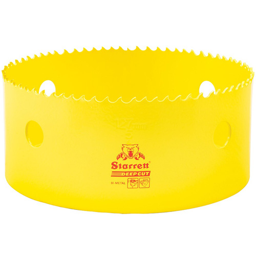 Scie &agrave; cloche bim&eacute;tal 5", 5", Profondeur de la coupe 2", Bim&eacute;tal Sécurité Médic