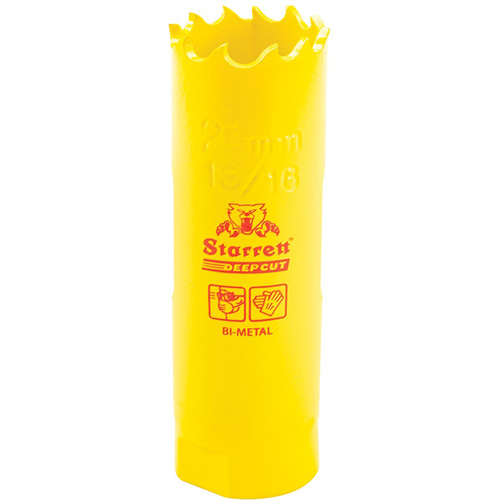 Scie &agrave; cloche bim&eacute;tal 13/16", 13/16", Profondeur de la coupe 2", Bim&eacute;tal Sécurité Médic