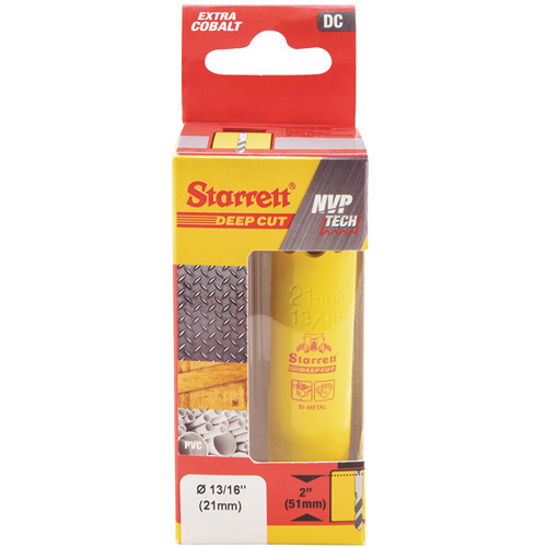 Scie &agrave; cloche bim&eacute;tal 13/16", 13/16", Profondeur de la coupe 2", Bim&eacute;tal Sécurité Médic