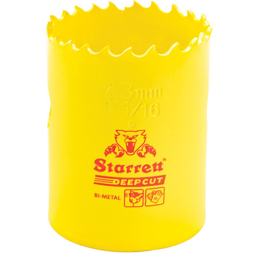 Bi-Metal Holesaw - 1-11/1, 1-11/16", 2" Depth of Cut, Bi-Metal Sécurité Médic