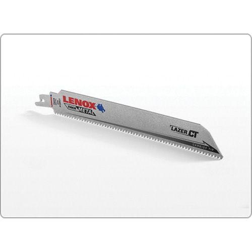 Lazer CT Reciprocating Saw Blade, Carbide, 8 TPI, 9" L x 1" W Sécurité Médic