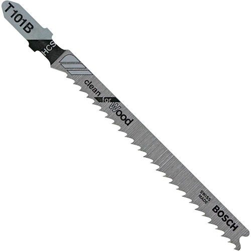 Lame de scie alternative pour la coupe du bois, Acier &agrave; haute teneur en carbone, Tige en T, 4" lo, 10 dents par pouce Sécurité Médic