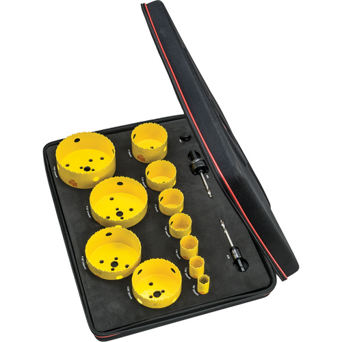 Electrician's Hole Saw Kit, 14 Pieces Sécurité Médic