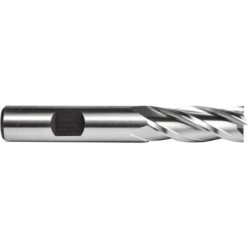 C615 End Mill, 3/4" Dia., 4 Flutes, High Speed Steel Sécurité Médic