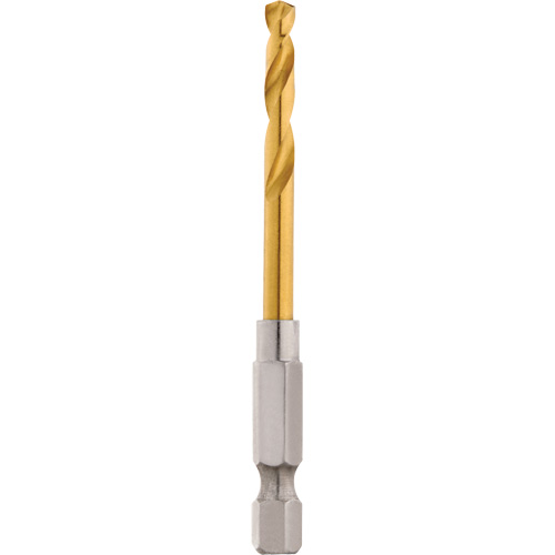 Foret Shockwave, 11/64", Titane, Cannelure 1-3/32", Pointe de 135° Sécurité Médic