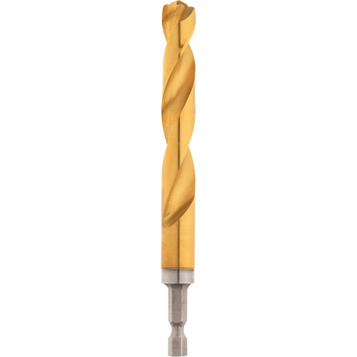 Foret Shockwave, 1/2", Titane, Cannelure 3-21/64, Pointe de 135° Sécurité Médic
