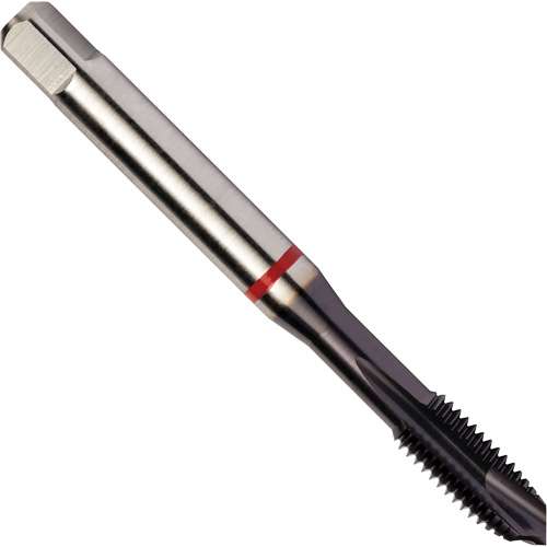 Taraud &agrave; entr&eacute;e h&eacute;licoidale Red Shark, Acier rapide au cobalt, Filet de 5/16"-18, 3,543" l Sécurité Médic