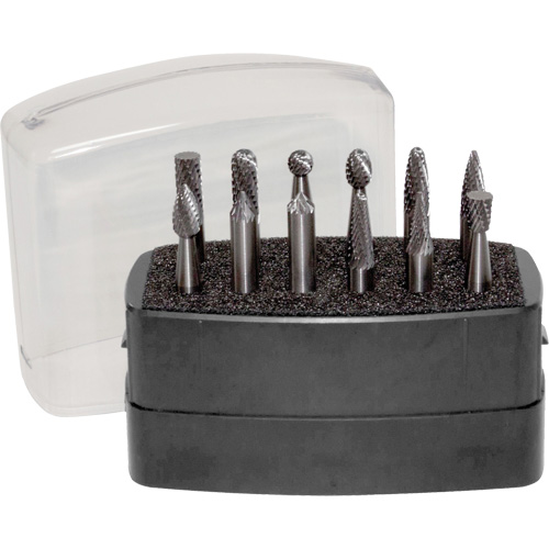 Double Cut Rotary Burr Set, 12 Pieces Sécurité Médic
