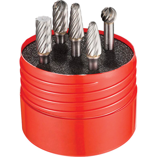 VA Cut Rotary Burr Set, 5 Pieces Sécurité Médic