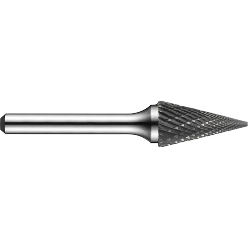 Double-Cut Rotary Burr, SM-50, 1/4" Dia., 1/4" Shank, 1/2" Depth of Cut Sécurité Médic