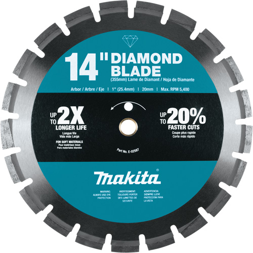 Segmented Rim Diamond Blade Sécurité Médic