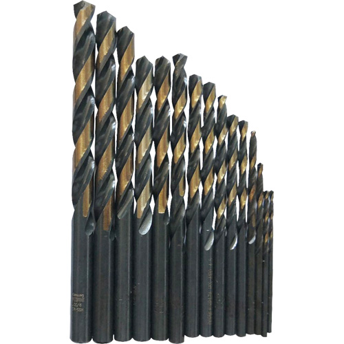 Jobber Length Drill Bit Set, 29 Pieces, High Speed Steel Sécurité Médic