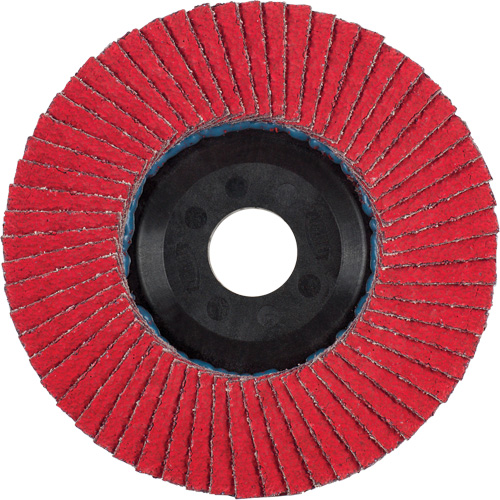 Flap Disc, 4-1/2" x 5/8"-11, Type 27, 40 Grit, Ceramic Sécurité Médic